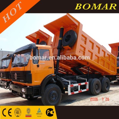 Beiben 6x4 dump truck 30ton earth moving tipper truck