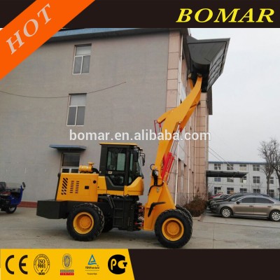 4.5m Dumping Height High Dump 1.8t Mini Front End Wheel Loader ZL918H