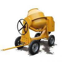 Portable Concrete Mixer Machine Mini Small Diesel Gasoline Mobile Concrete Mixer